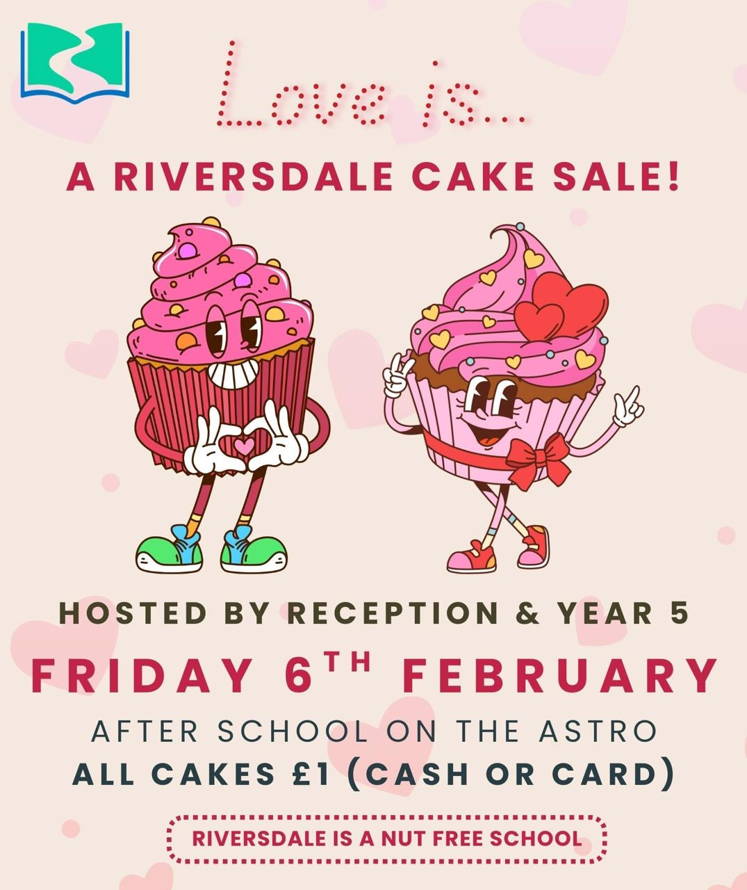 Cake Sale Hosted by Reception & Year 5