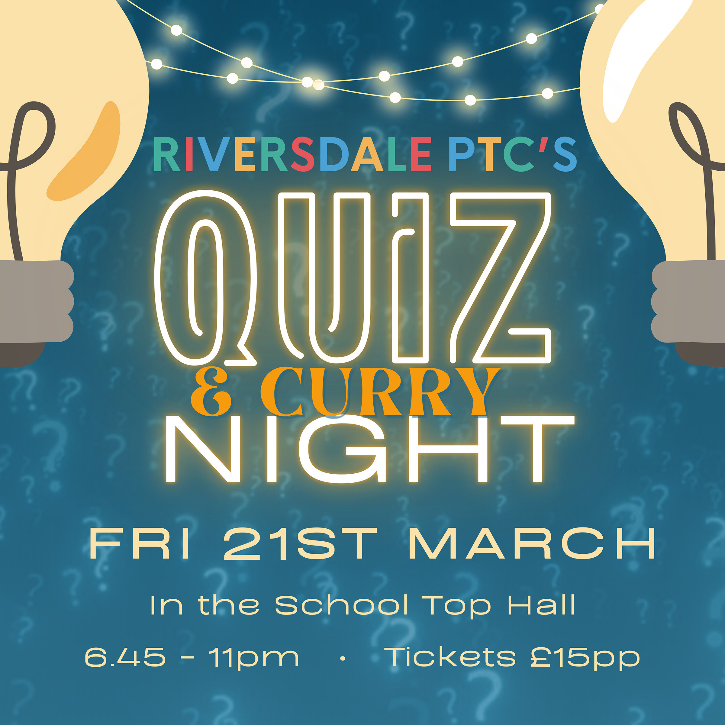 Riversdale PTC's Quiz and Curry Night